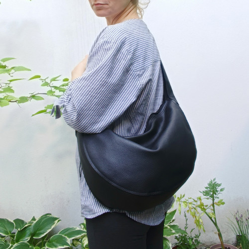 BOHO BLACK Bag - leather — foto 4