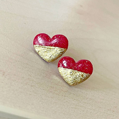 Náušnice Hearts P009 — foto 2
