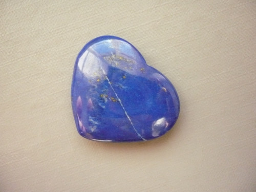Srdíčko - lapis lazuli 29 mm, č.6f — foto 2