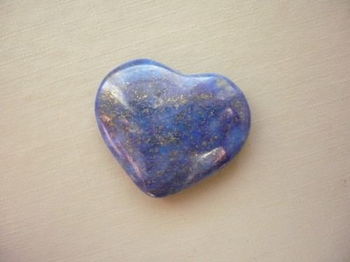 Srdíčko - lapis lazuli 28 mm, č.7f — foto 2