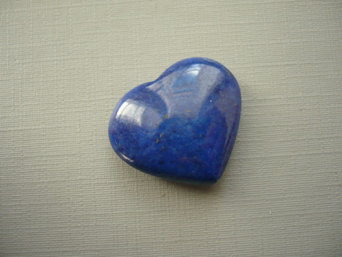 Srdíčko - lapis lazuli 24 mm, č.9f — foto 2