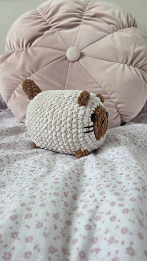 Háčkovaná loaf KOČIČKA — foto 2