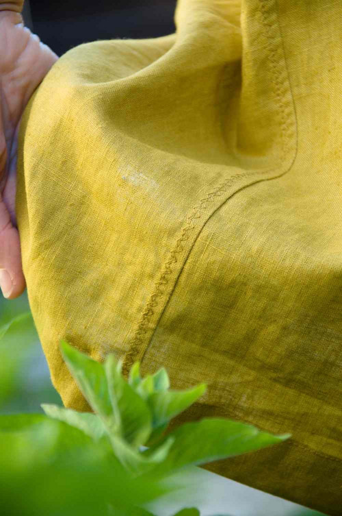 SUKNĚ mustard — foto 6