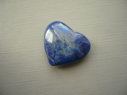 Srdíčko - lapis lazuli 21 mm, č.32f — foto 2
