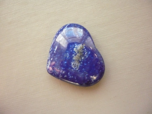 Srdíčko - lapis lazuli 25 mm, č.38f — foto 2