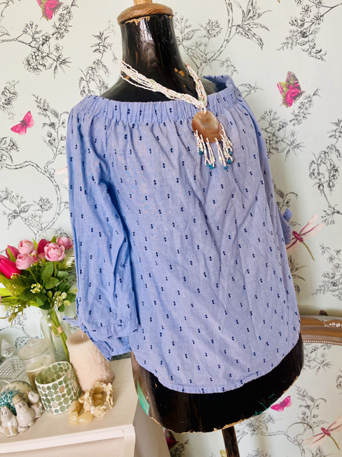 Jupénka boho jeans — foto 2