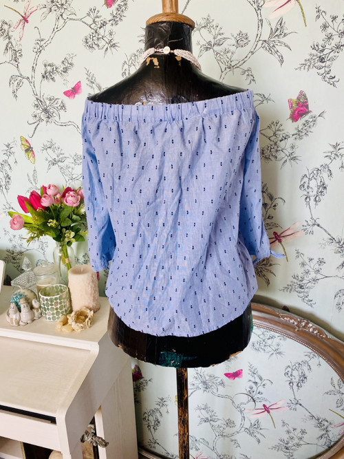 Jupénka boho jeans — foto 4