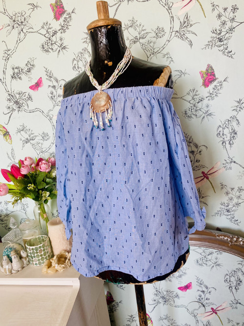 Jupénka boho jeans — foto 3