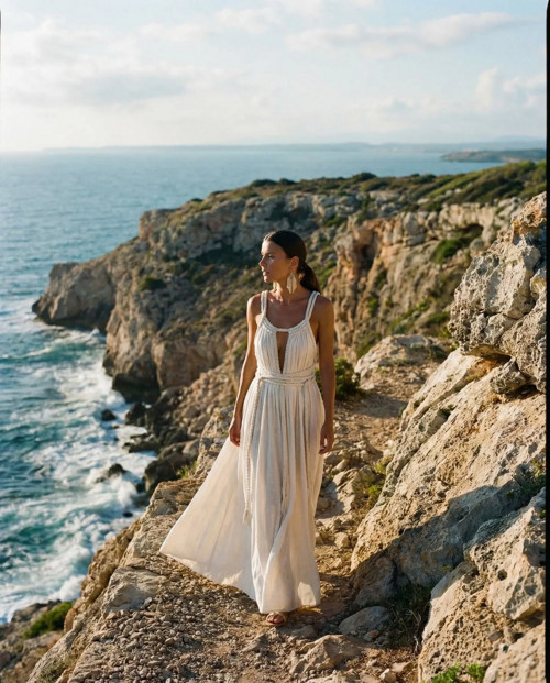 Korálkové náušnice - BOHO — foto 6
