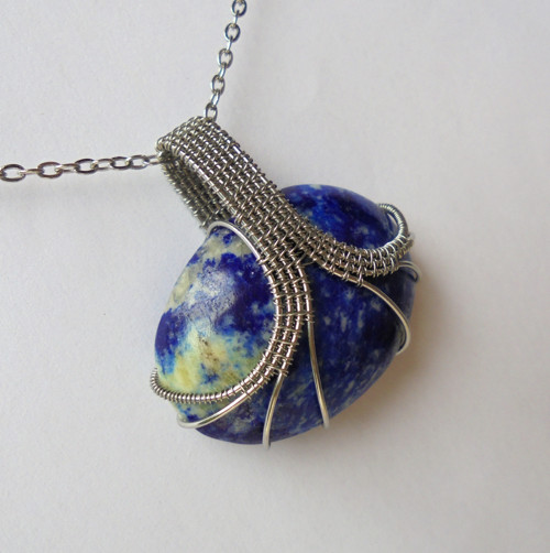 Přívěsek - Lapis lazuli /21 — foto 3