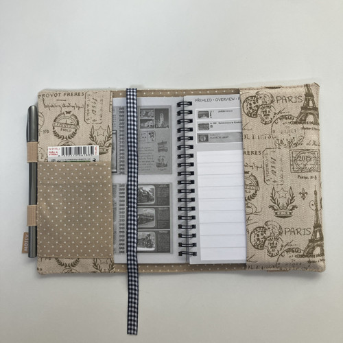 Obal na turistický deník-wander book- režný — foto 5