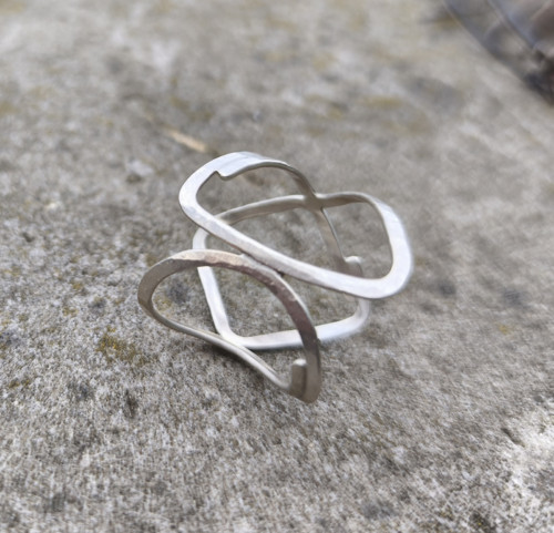 Stříbrná originální spona — foto 3