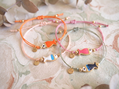 Letní náramek s rybičkou – boho styl — foto 4