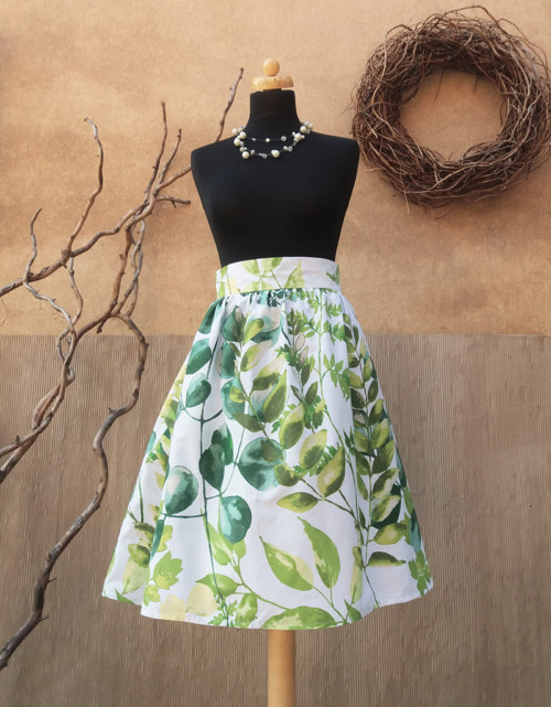 Akvarel Zip - Zelené Listy — foto 6