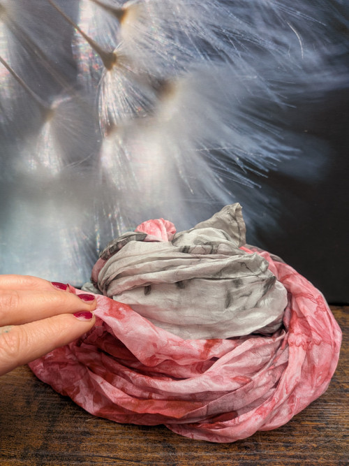 Šál Rosé. 180x90 cm — foto 3