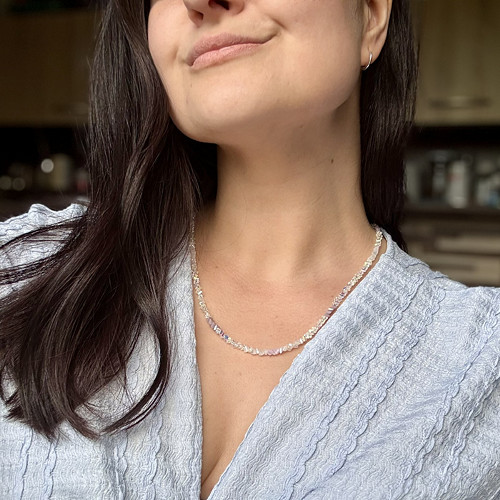 Andělský třpyt – jemný náhrdelník — foto 2