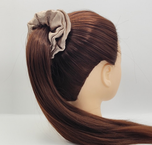 Scrunchie gumička béžová Dion L - klasik — foto 2