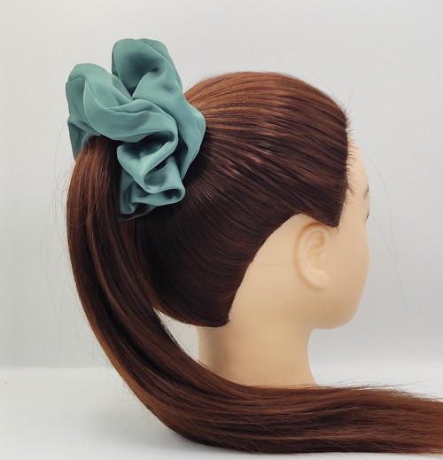 Scrunchie gumička zelená XXL — foto 2