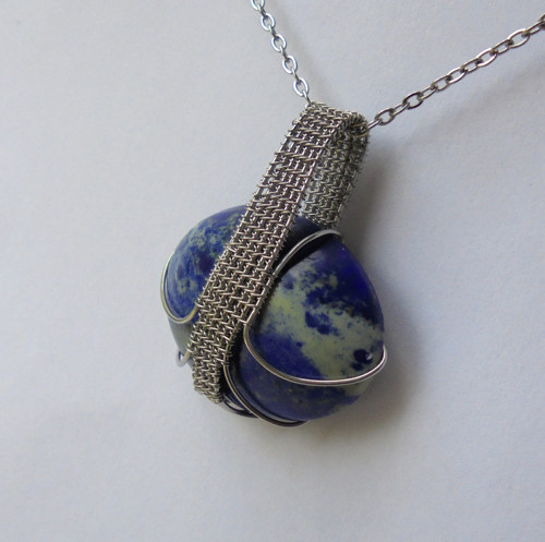 Přívěsek - Lapis lazuli /22 — foto 4