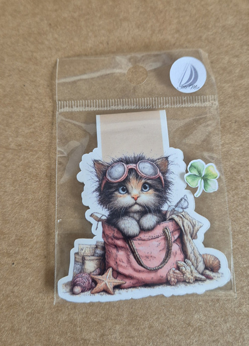 Magnetická záložka Kočka — foto 2