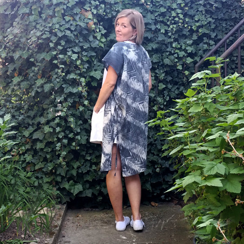Letní kimono - šedobéžová — foto 4
