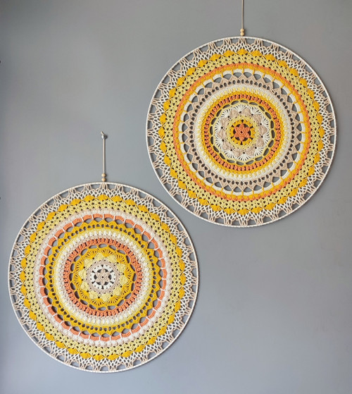Mandala průměr 50 cm - 2 ks — foto 4