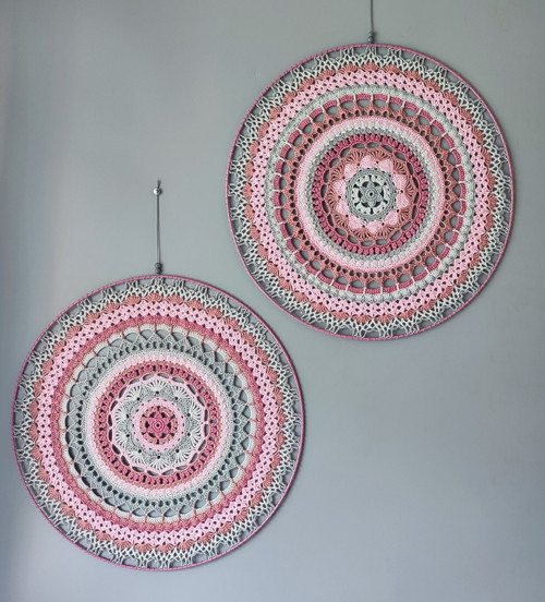 Mandala průměr 50 cm - 2 ks — foto 4