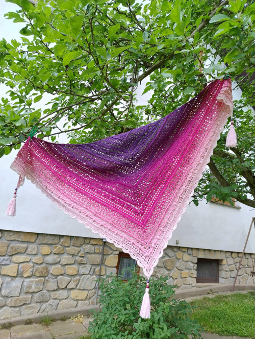 Háčkovaný šátek — foto 5