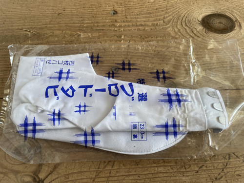 Tabi japonské plátěné ponožky — foto 2