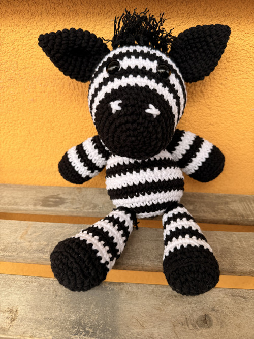 Zvířátko Háčkovaná zebra — foto 3