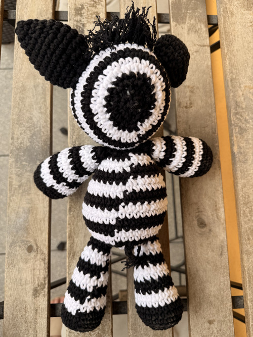 Zvířátko Háčkovaná zebra — foto 4