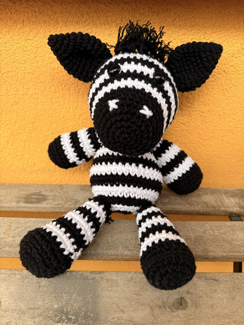 Zvířátko Háčkovaná zebra — foto 2