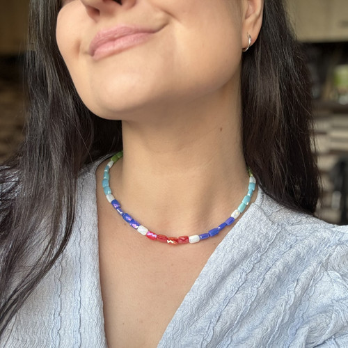 Fleur d'Océan – výrazný náhrdelník — foto 3