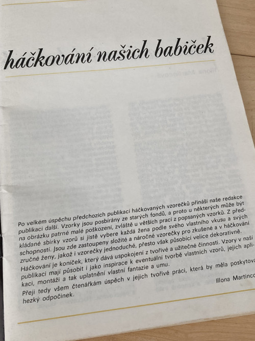 HÁČKOVÁNÍ našich babiček — foto 3