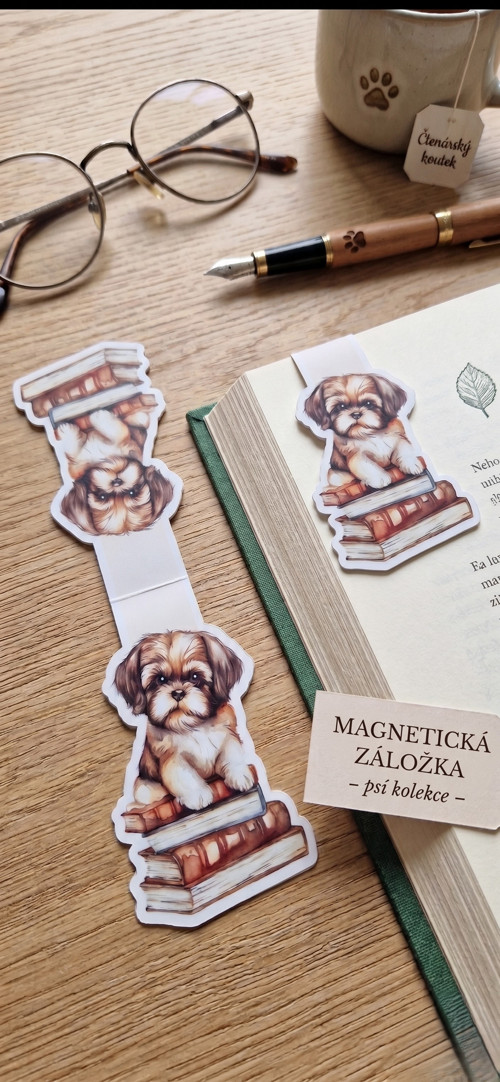 Psí kolekce záložek - sada — foto 3