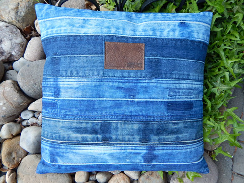 Polštář patchwork 40 x 40 cm — foto 3
