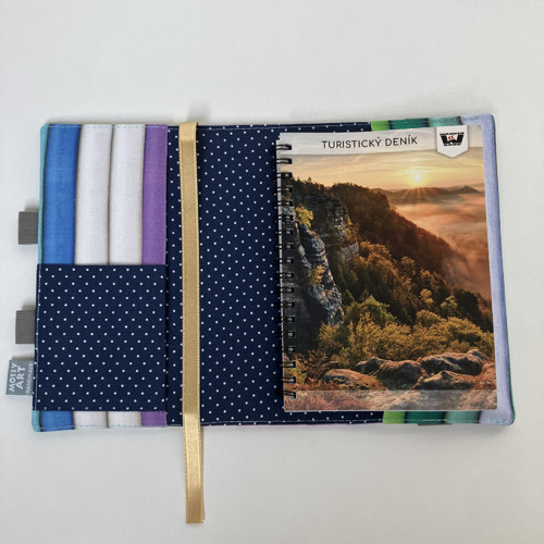 Obal na turistický deník-wander book- režný — foto 2