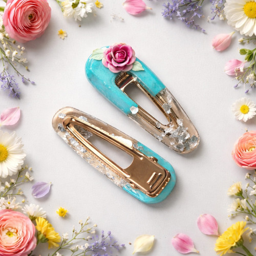 Spony do vlasů "Flowers" — foto 2
