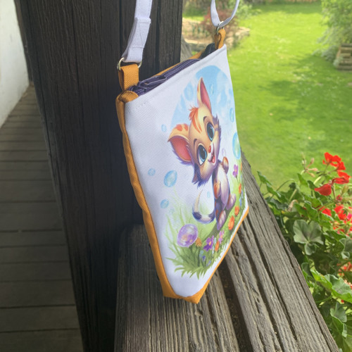 Kočka se žlutou - mini kabelka — foto 2
