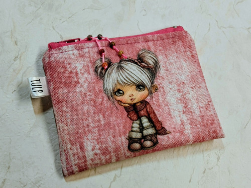 Kapsička, minipeněženka GIRL — foto 4