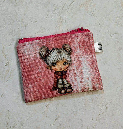 Kapsička, minipeněženka GIRL — foto 2
