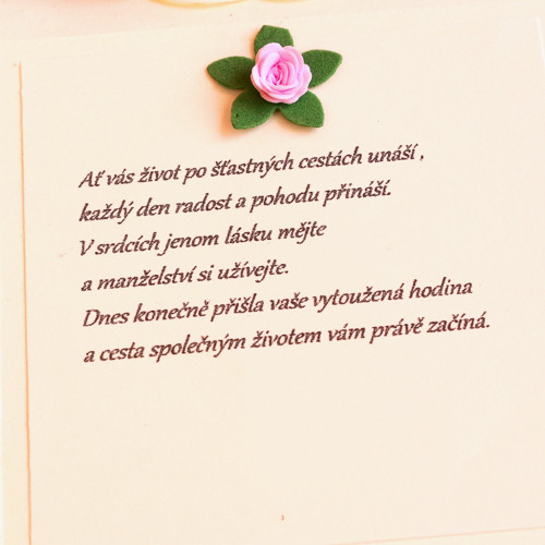 Přání k svatbě — foto 4