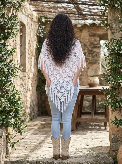 Boho šátek marina — foto 4
