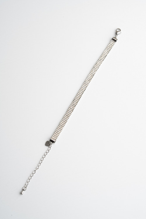 Náramek "Elegant Thin Silver" — foto 3