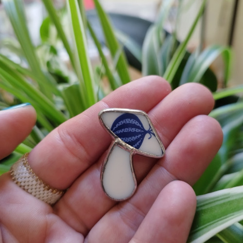 Brož - houbička cibulák č.1 — foto 2