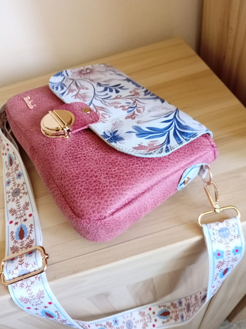 Kabelka - starorůžová — foto 5