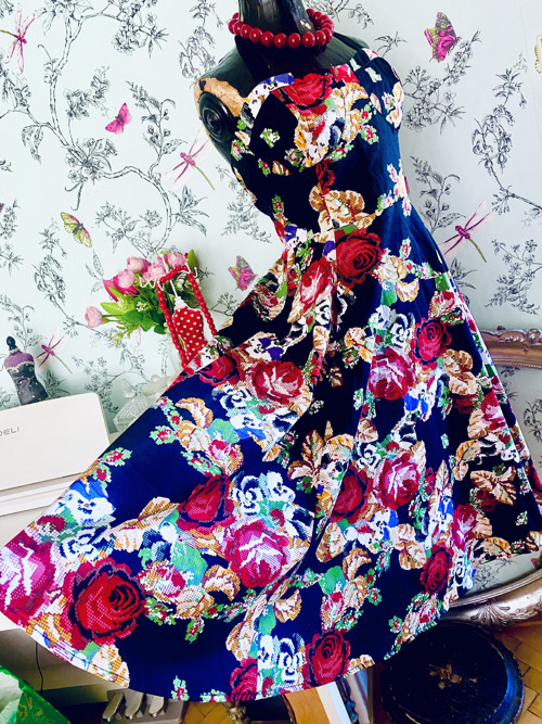 Šaty vintage look luxusní — foto 3