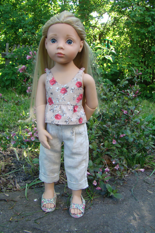 Götz 50 cm - top na ramínka — foto 2
