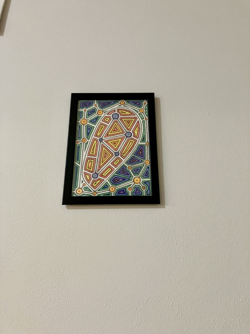 Obraz Vrána hvězdář, 22x30 — foto 2