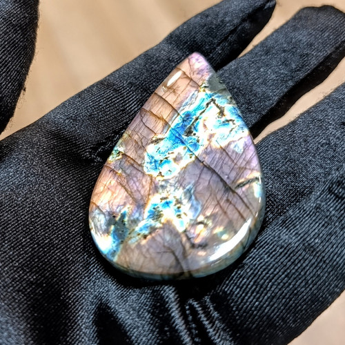 Labradorit, ID 5727, 63x36 mm — foto 2